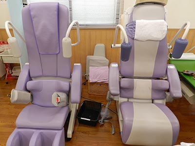 腰椎牽引(座位・臥位) 頸椎牽引