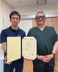 ベストポスター受賞JOSKAS-JOSSM 学会 2022（札幌）にて